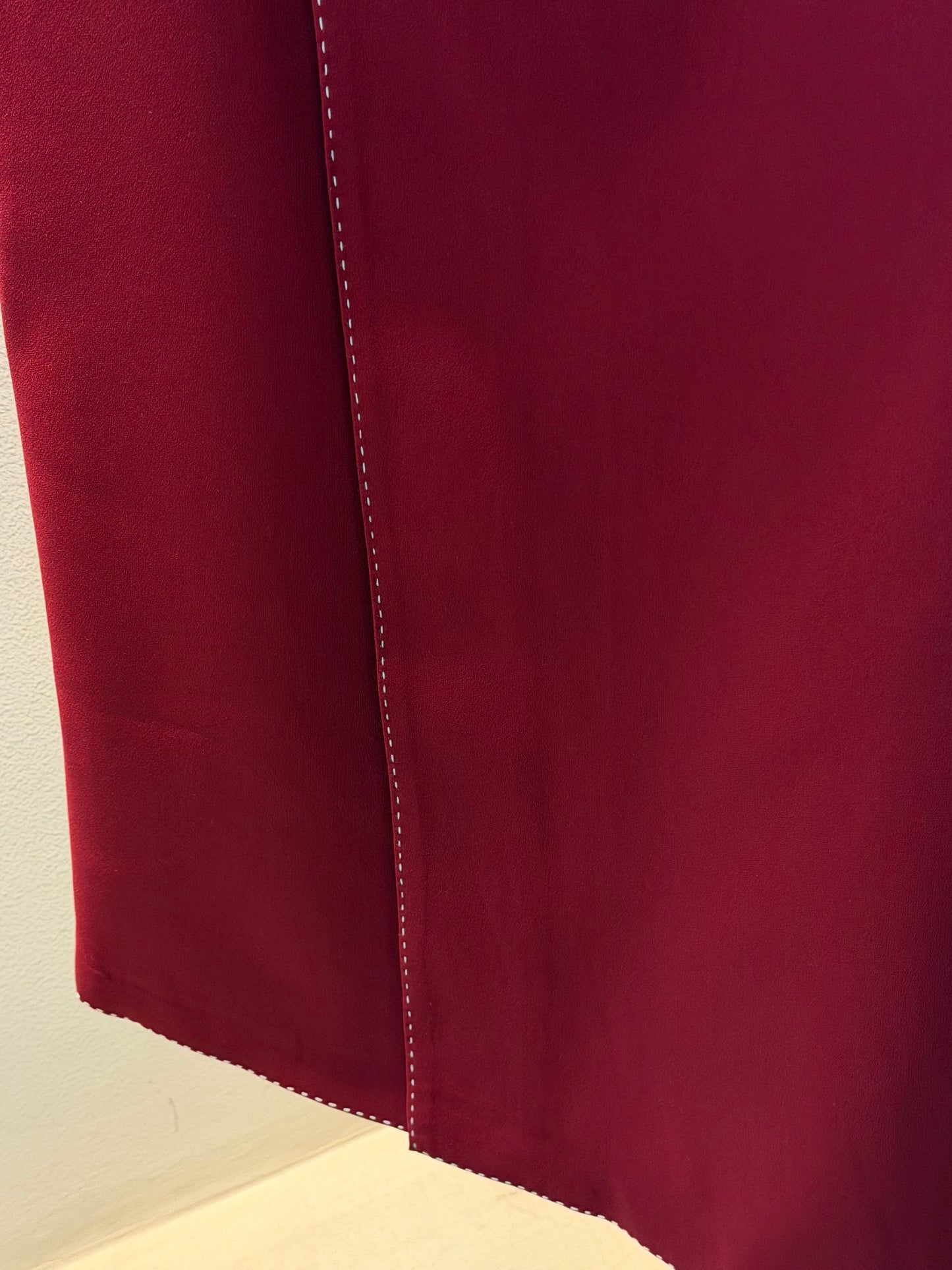 Burgundy Blazer - Dress