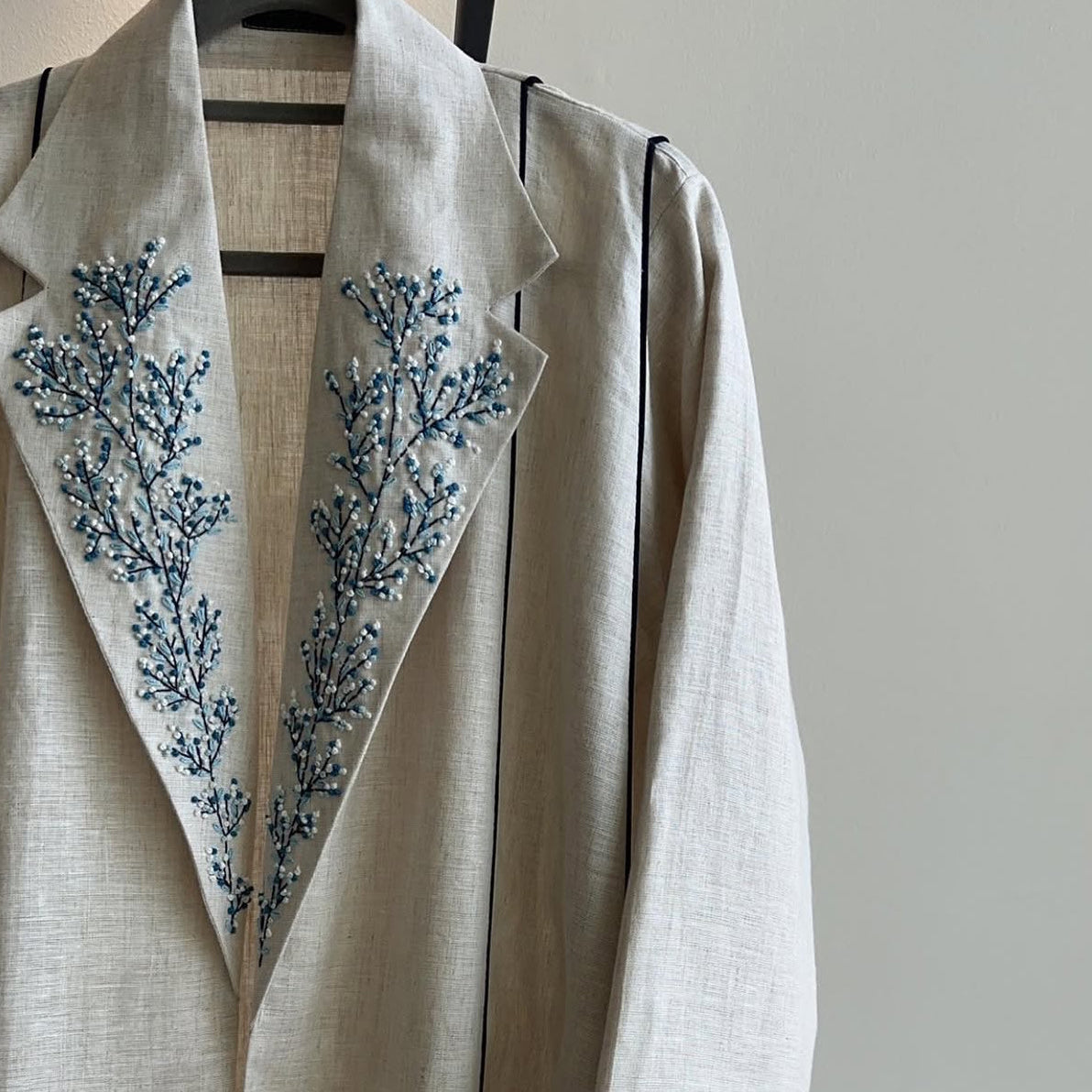 Azure Bloom Abaya