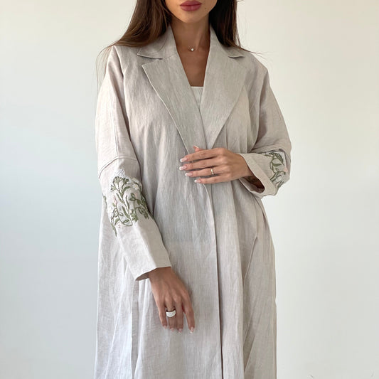Wildflower Linen Abaya