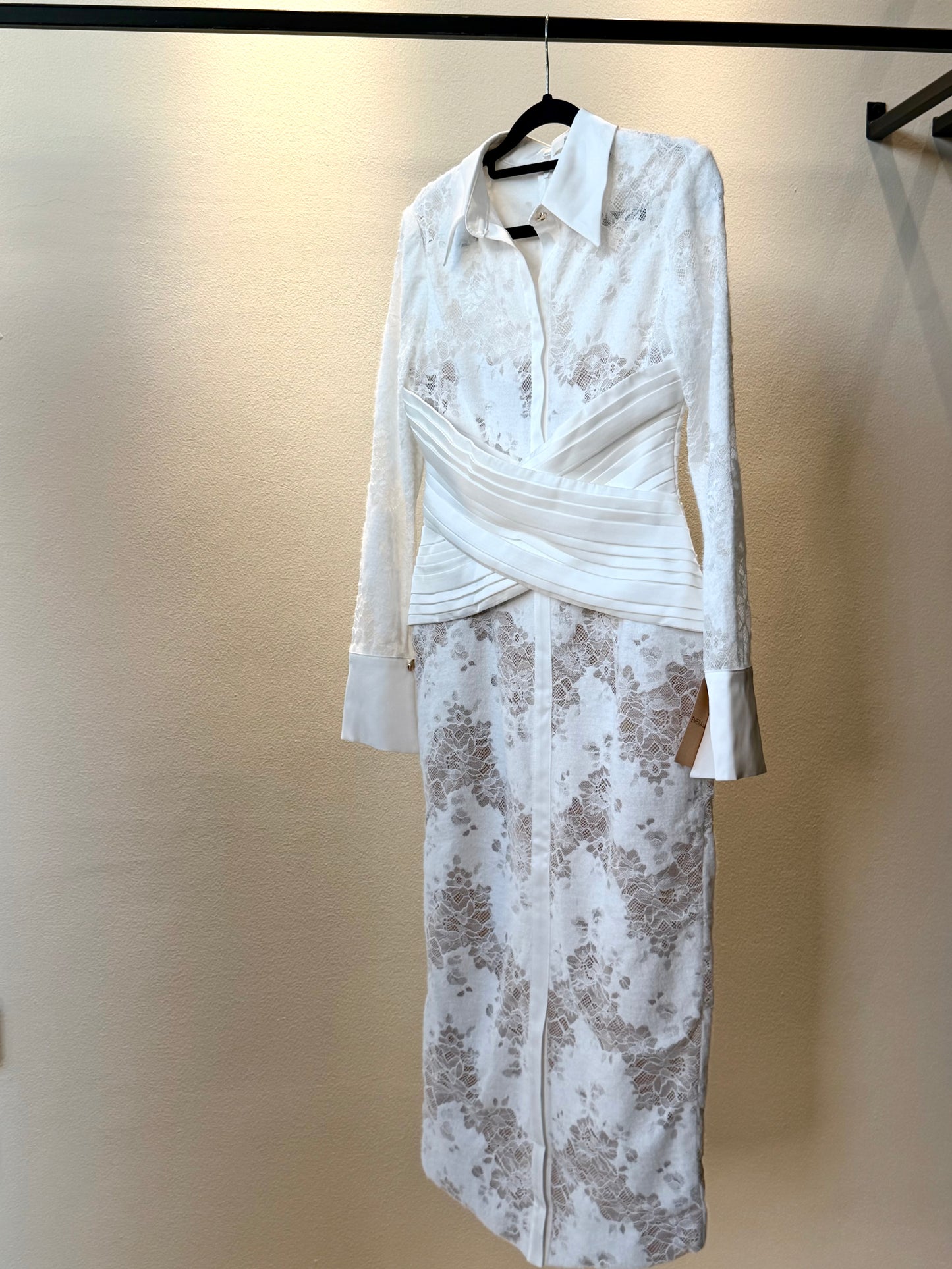 Off-white Dahlia shirt dress